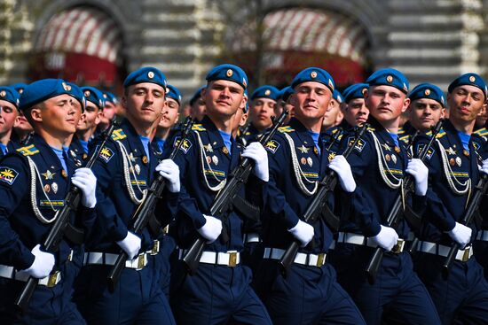 Russia WWII Victory Parade Rehearsal