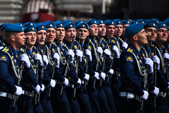 Russia WWII Victory Parade Rehearsal