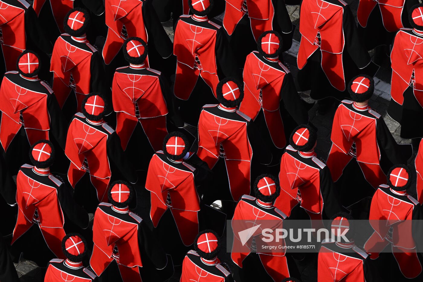 Russia WWII Victory Parade Rehearsal