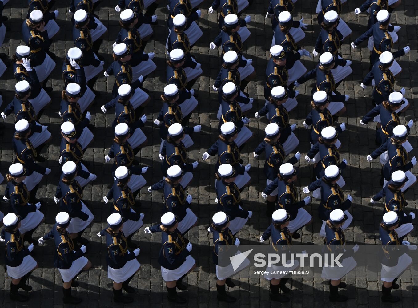 Russia WWII Victory Parade Rehearsal