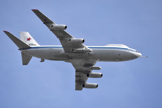 Russia WWII Victory Parade Rehearsal