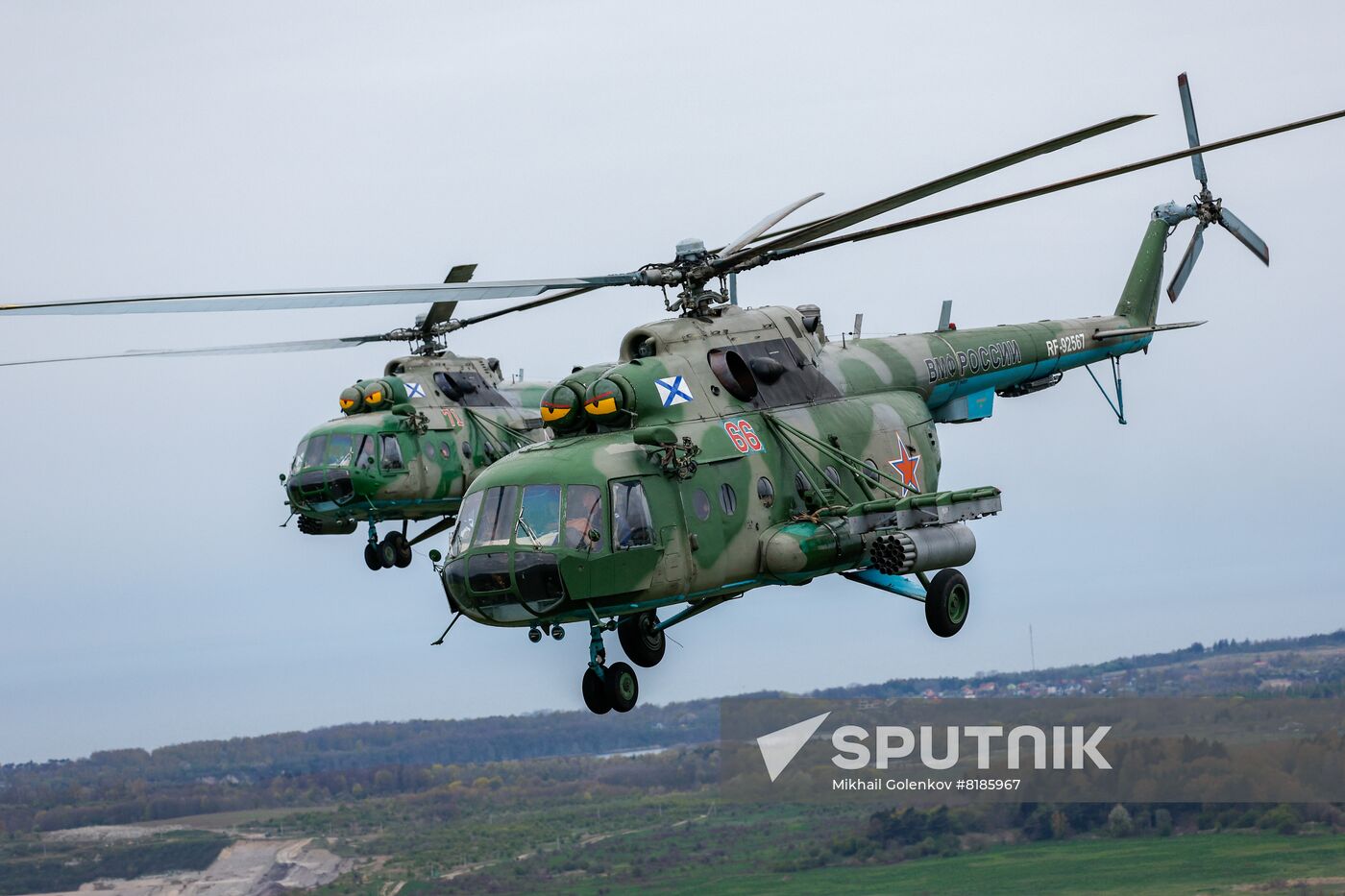 Russia Regions WWII Victory Parade Aerial Rehearsal