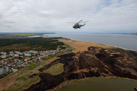 Russia Regions WWII Victory Parade Aerial Rehearsal