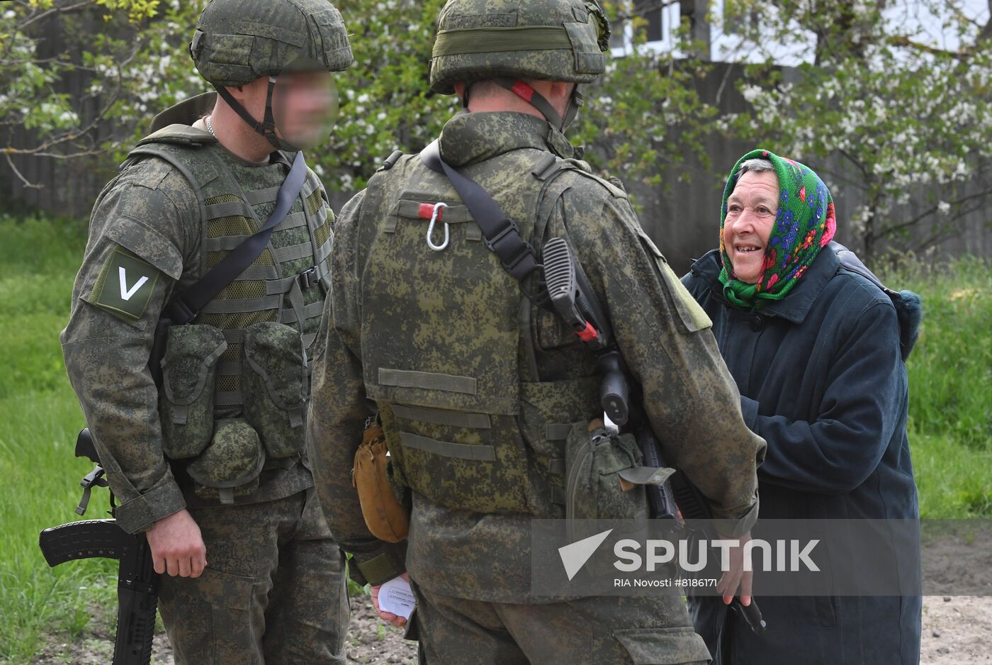 Ukraine Russia Military Operation Civilian Interactions