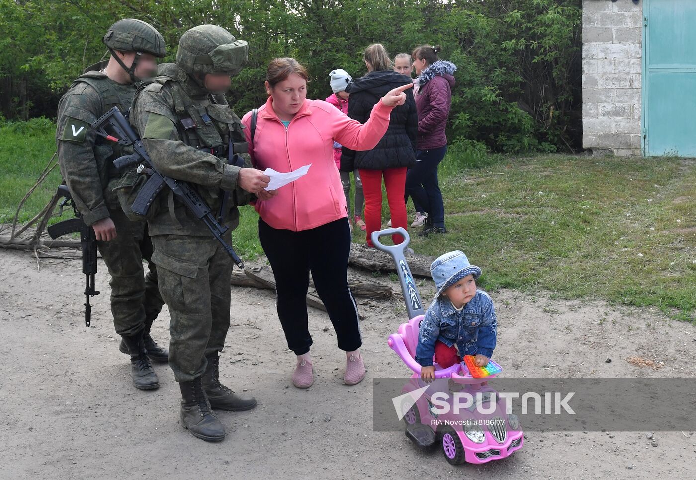 Ukraine Russia Military Operation Civilian Interactions