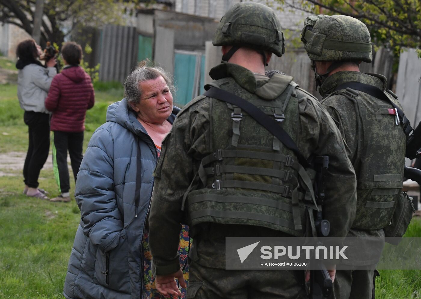 Ukraine Russia Military Operation Civilian Interactions
