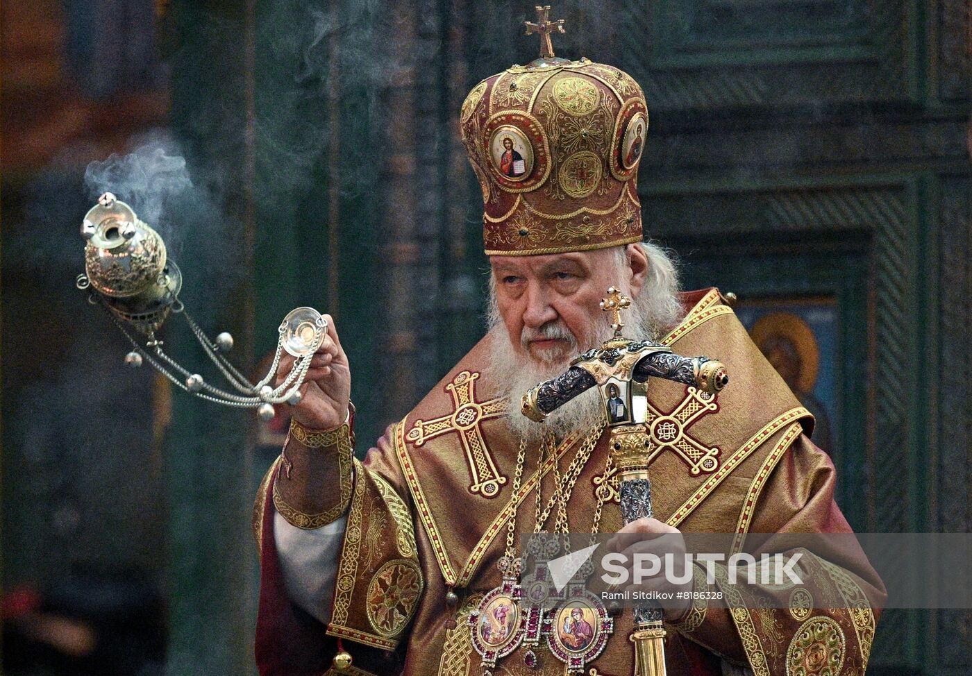 Russia Religion Patriarch Service