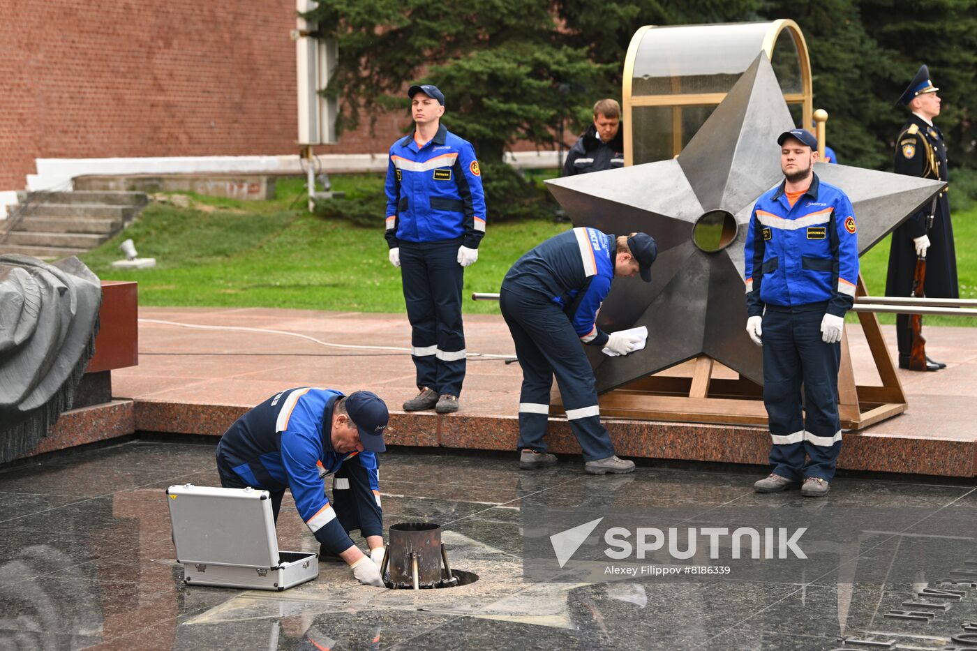 Russia WWII Victory Day Preparations