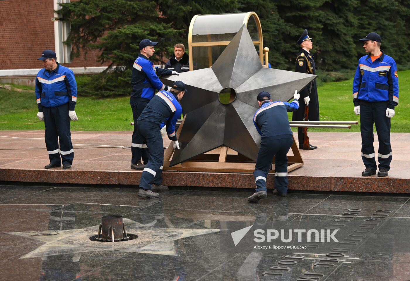 Russia WWII Victory Day Preparations