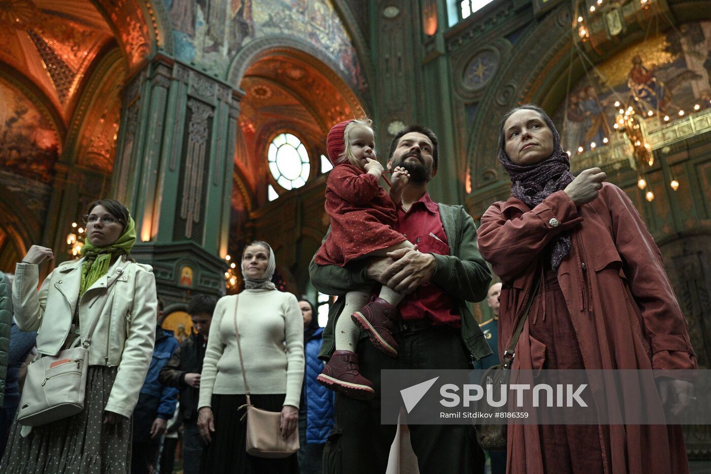 Russia Religion Patriarch Service