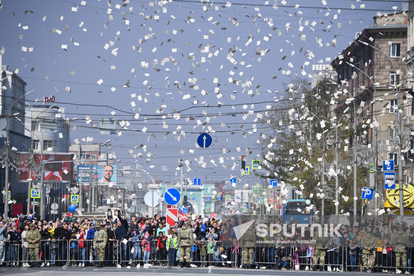 Russia Regions WWII Victory Day Celebrations