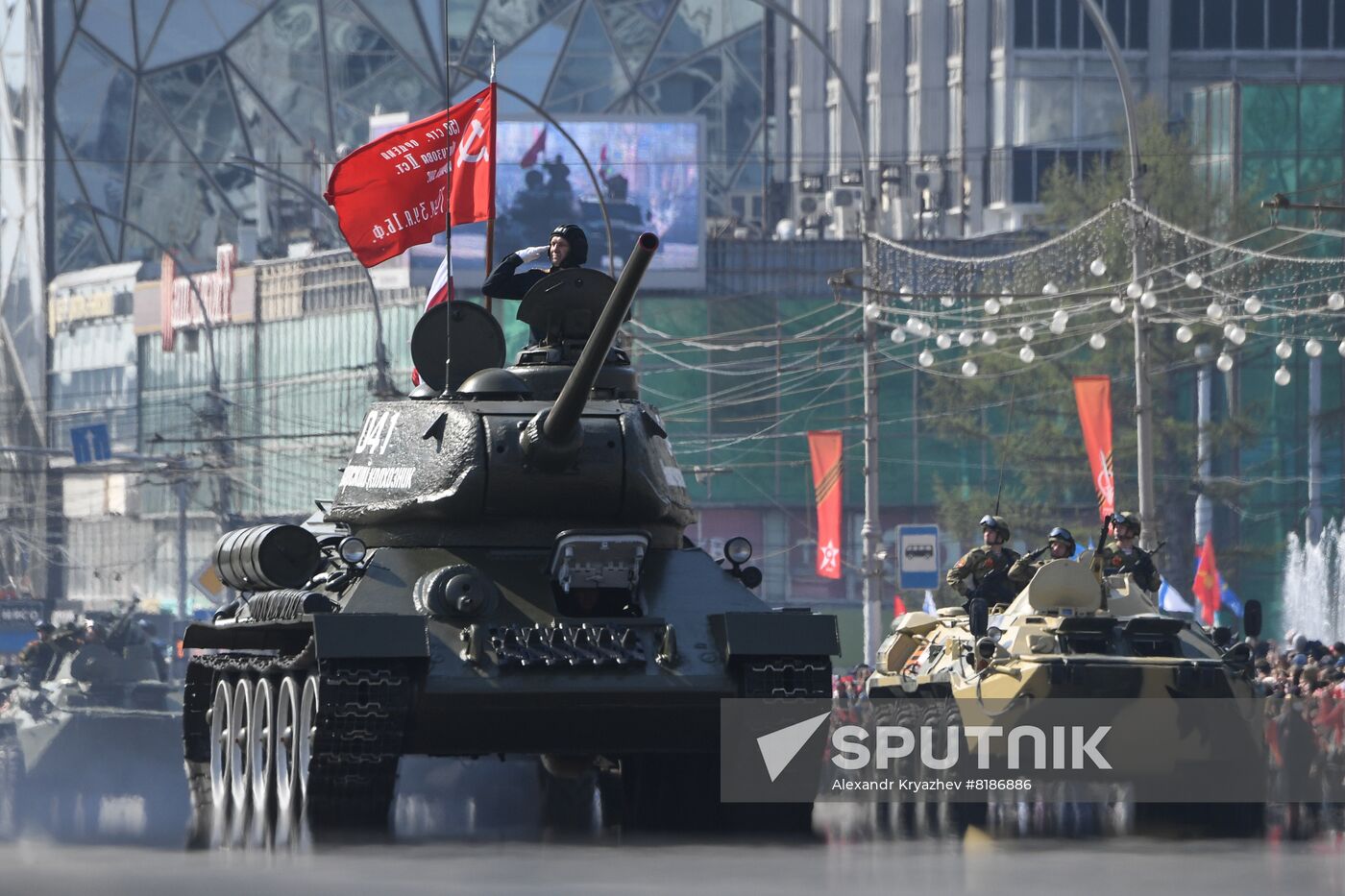 Russia Regions WWII Victory Day Celebrations