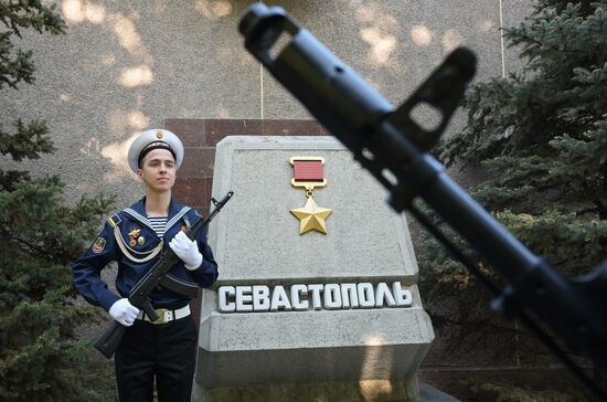 Russia Crimea WWII Victory Day Celebrations