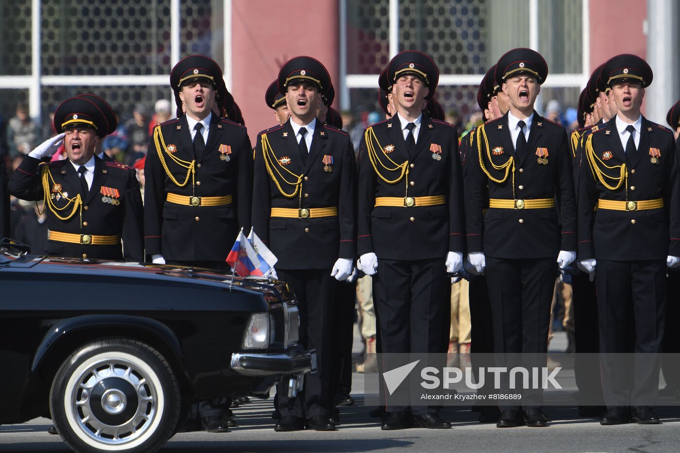 Russia Regions WWII Victory Day Celebrations