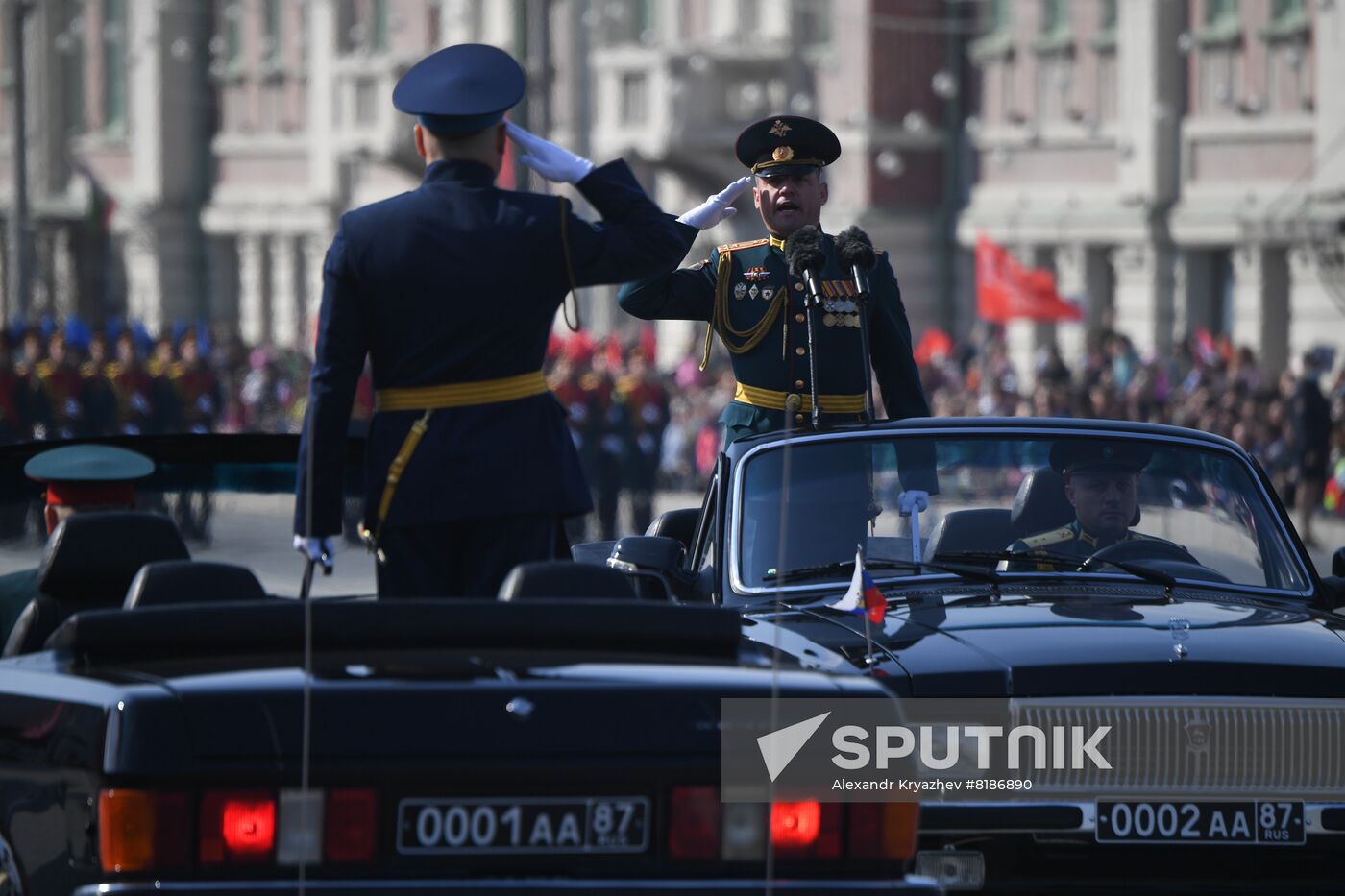 Russia Regions WWII Victory Day Celebrations