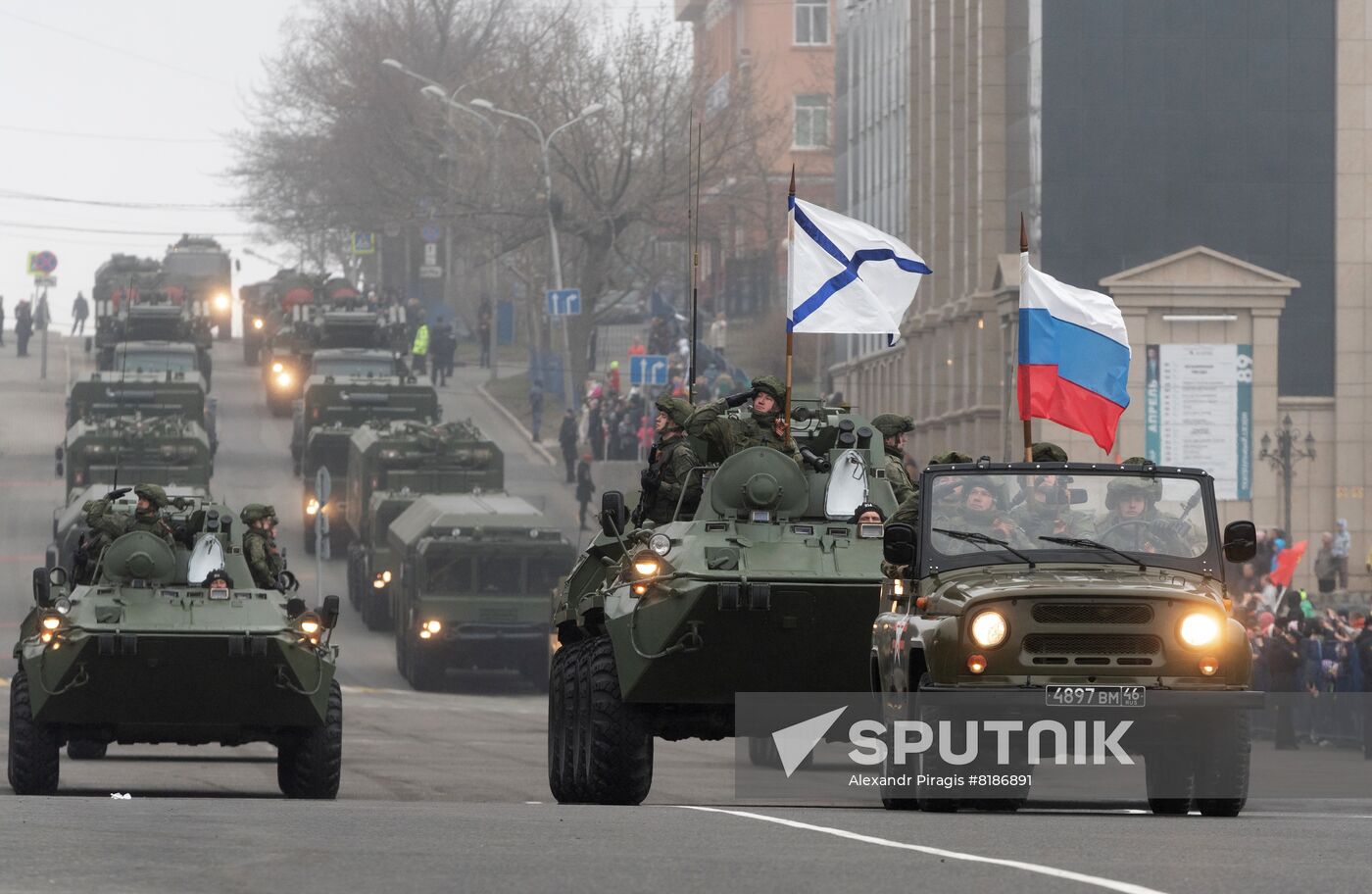 Russia Regions WWII Victory Day Celebrations