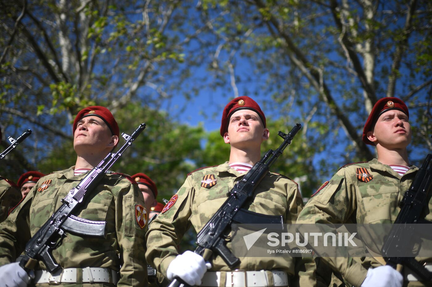 Russia Crimea WWII Victory Day Celebrations
