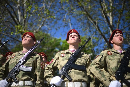 Russia Crimea WWII Victory Day Celebrations
