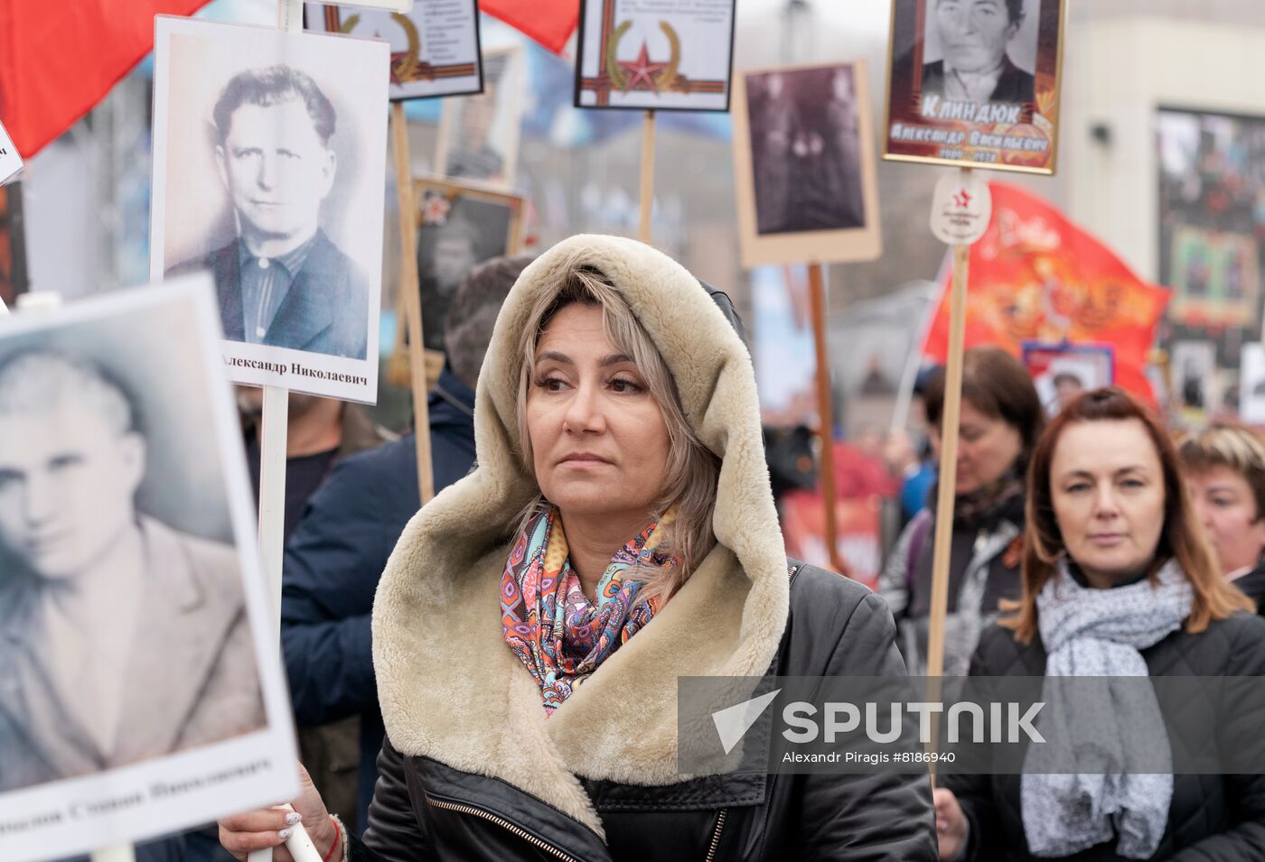Russia Regions WWII Immortal Regiment March