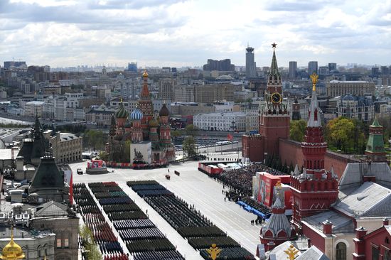 Russia WWII Victory Day Parade