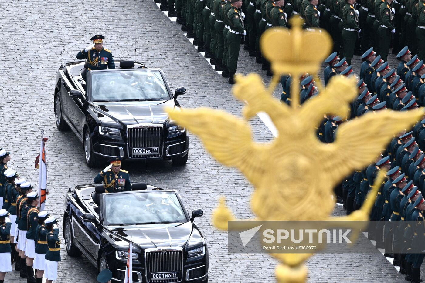 Russia WWII Victory Day Parade