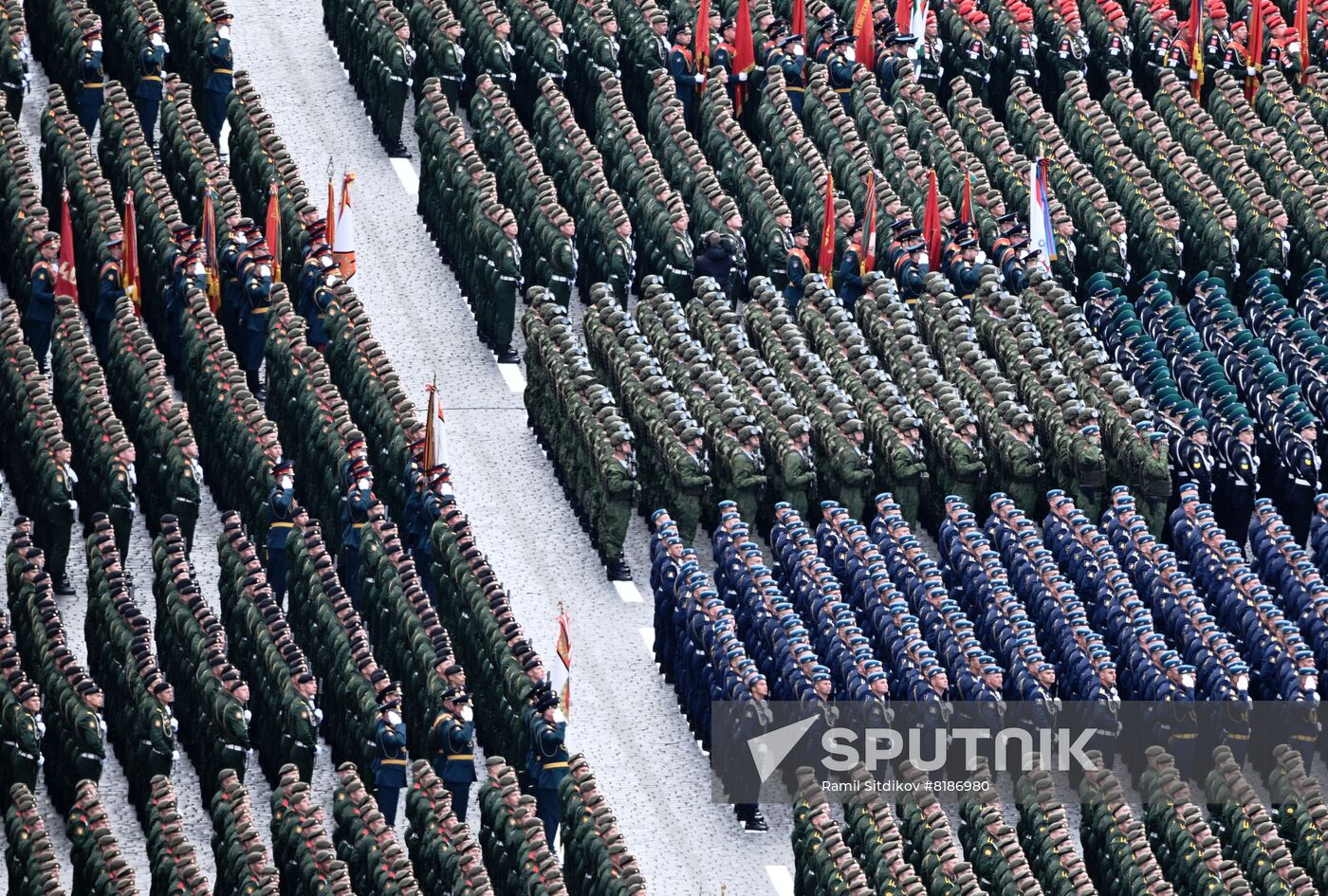 Russia WWII Victory Day Parade