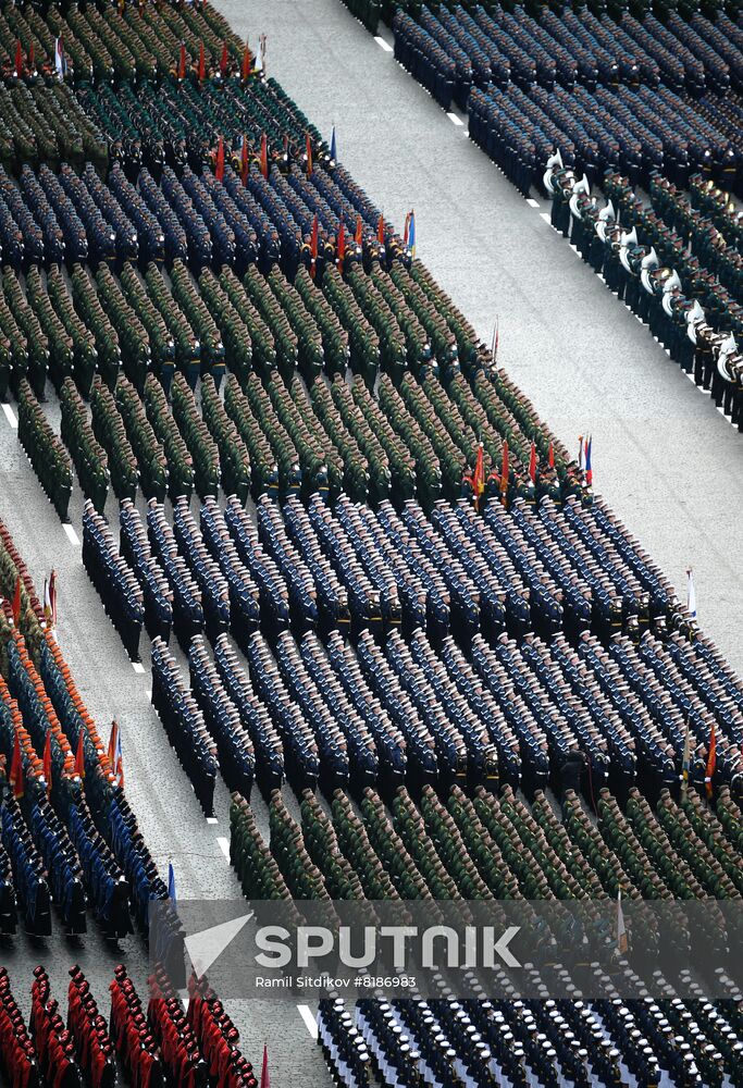Russia WWII Victory Day Parade