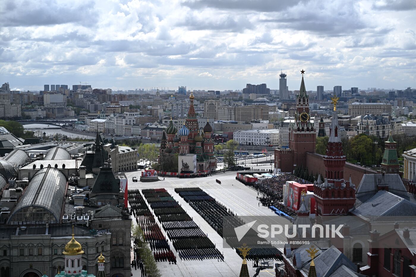 Russia WWII Victory Day Parade