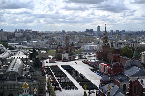Russia WWII Victory Day Parade