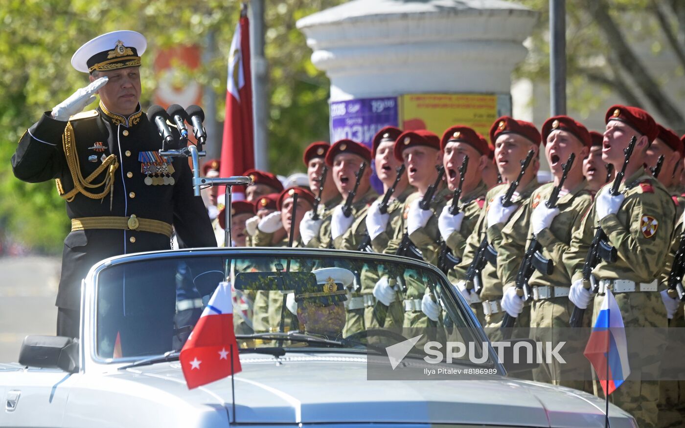 Russia Crimea WWII Victory Day Celebrations