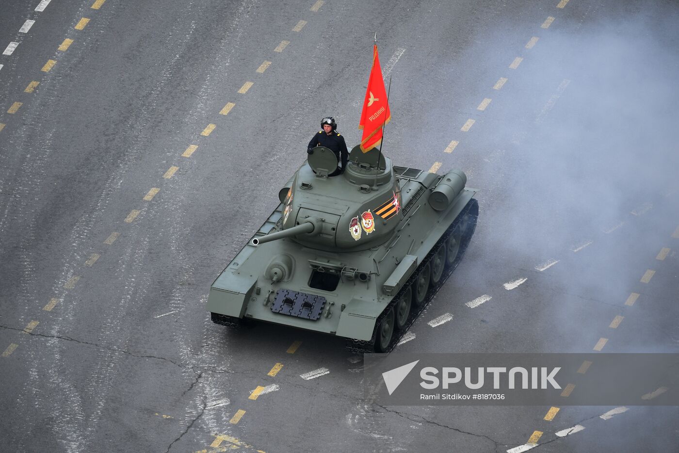 Russia WWII Victory Day Parade