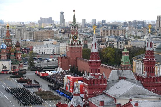 Russia WWII Victory Day Parade