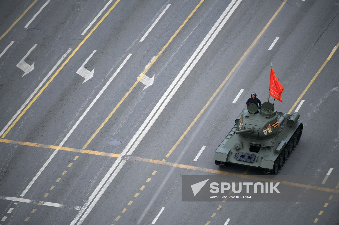 Russia WWII Victory Day Parade