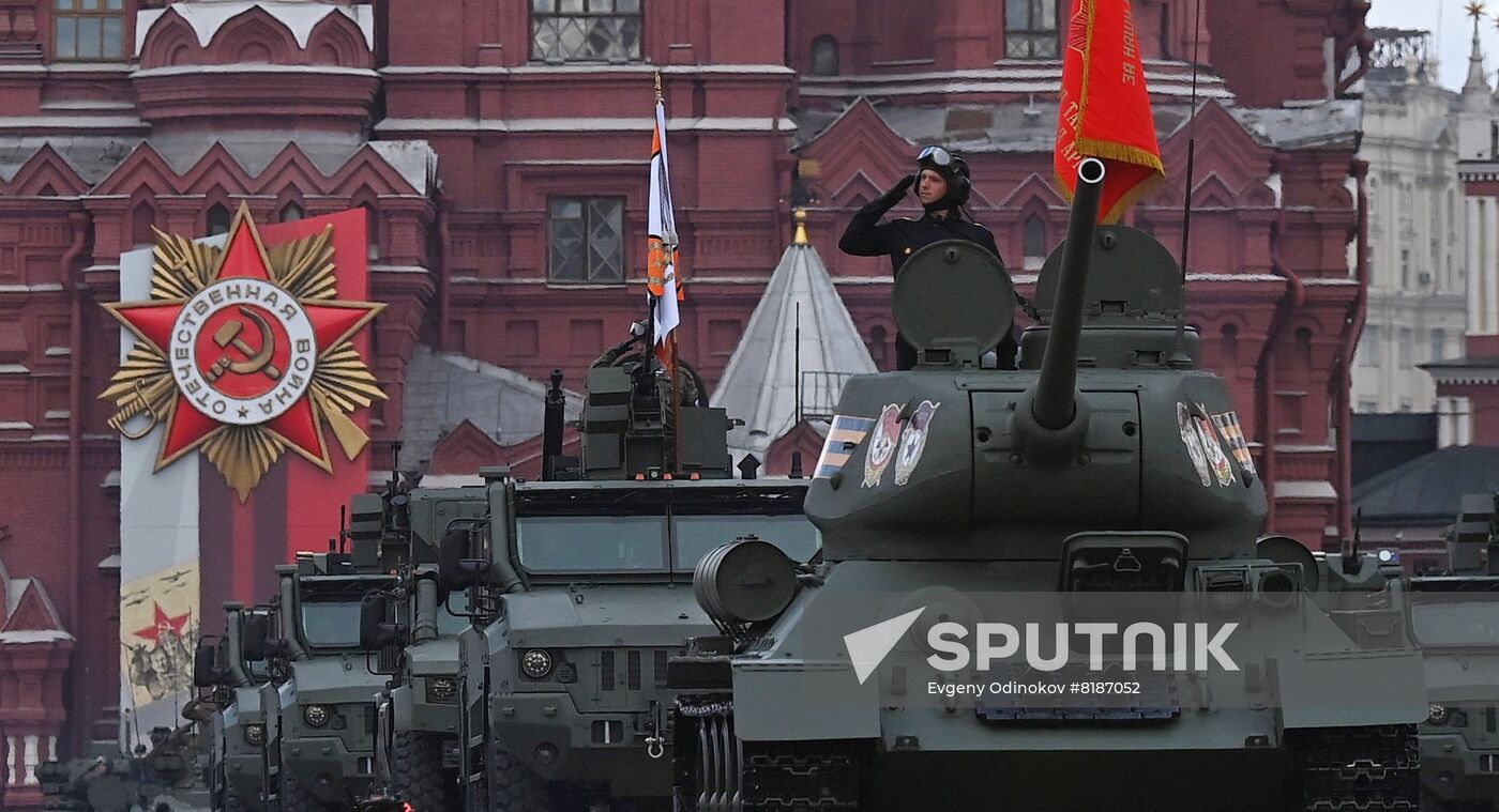 Russia WWII Victory Day Parade