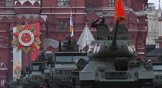 Russia WWII Victory Day Parade