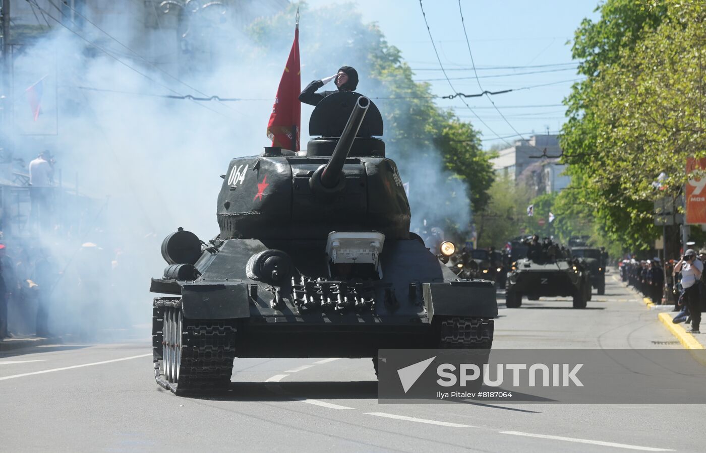 Russia Crimea WWII Victory Day Celebrations