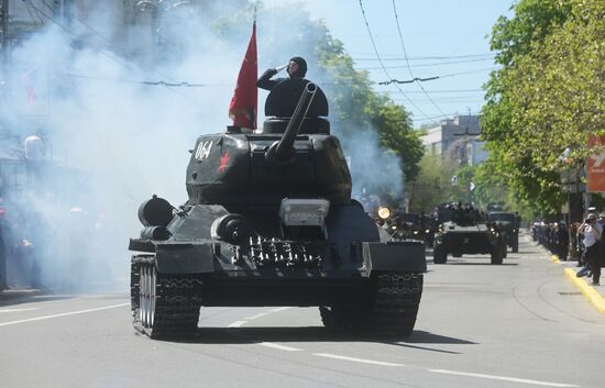 Russia Crimea WWII Victory Day Celebrations