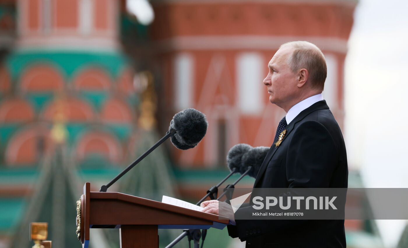 Russia Putin Victory Day Parade