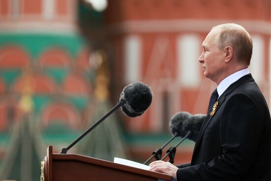 Russia Putin Victory Day Parade