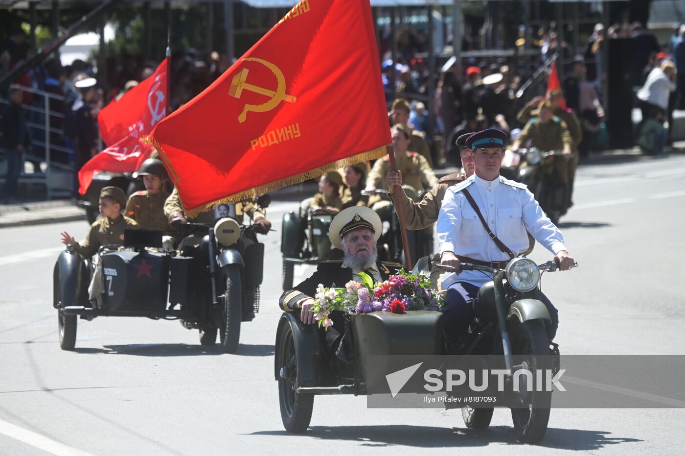 Russia Crimea WWII Victory Day Celebrations