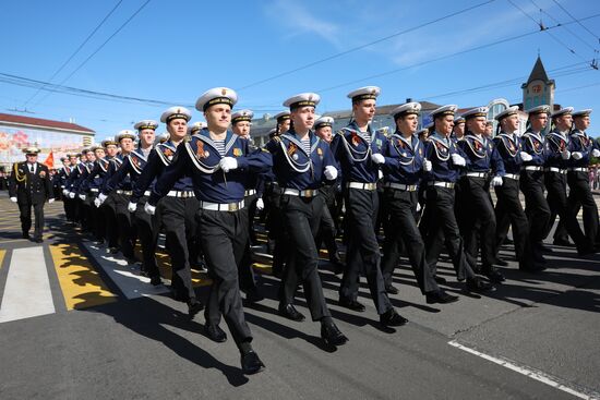 Russia Regions WWII Victory Day Celebrations