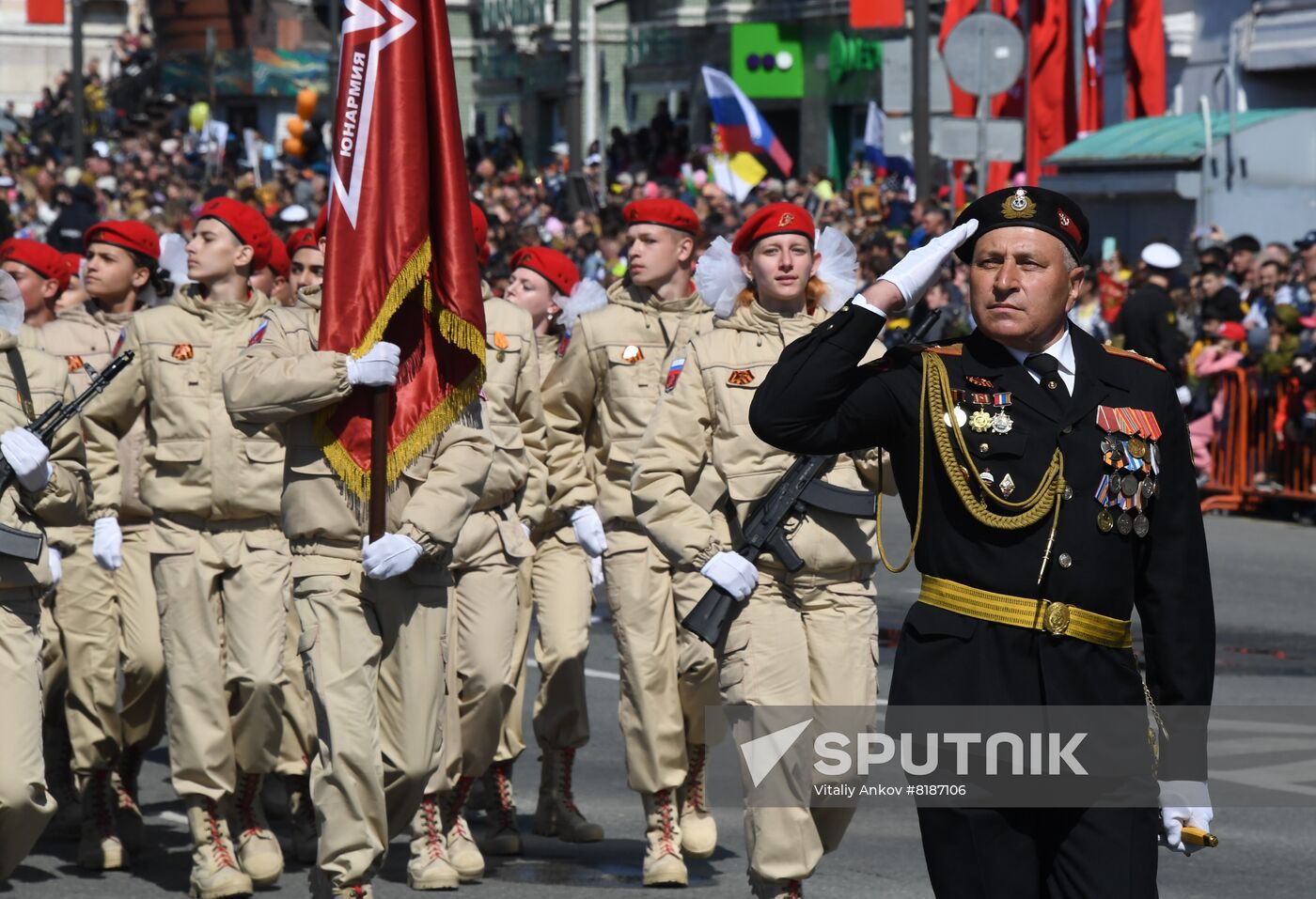 Russia Regions WWII Victory Day Celebrations