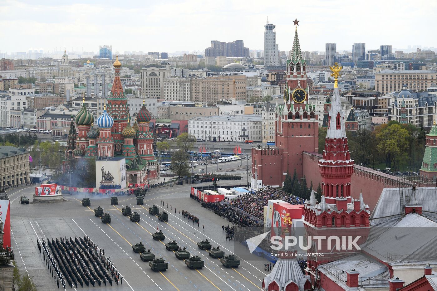 Russia WWII Victory Day Parade