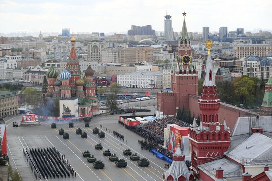 Russia WWII Victory Day Parade