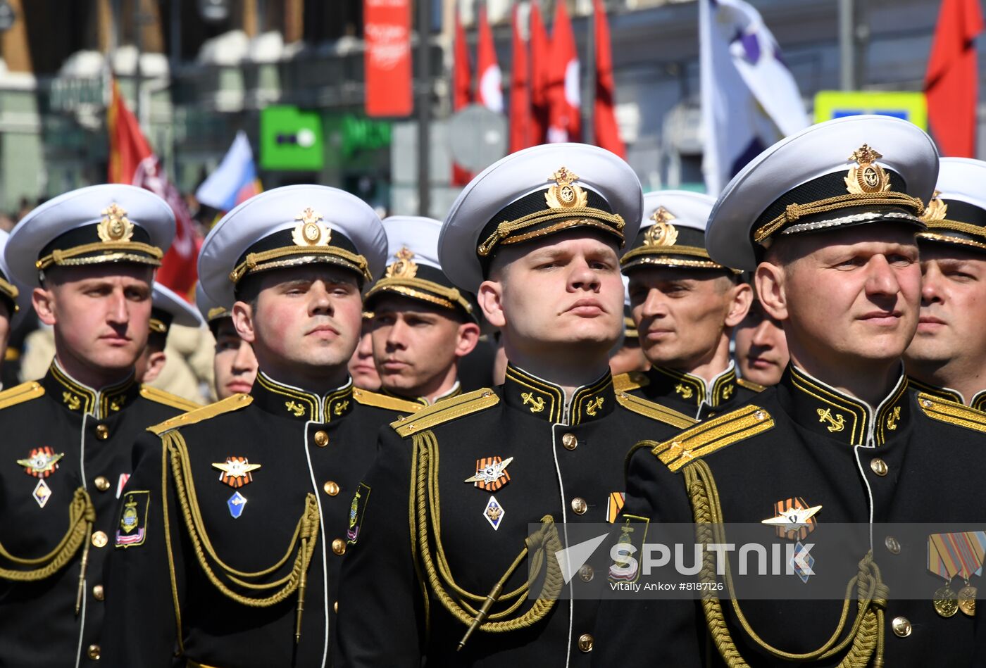 Russia Regions WWII Victory Day Celebrations