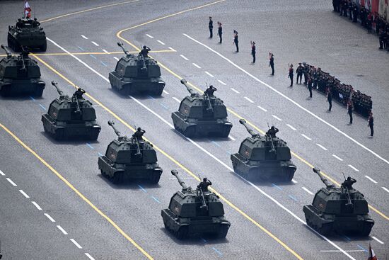 Russia WWII Victory Day Parade