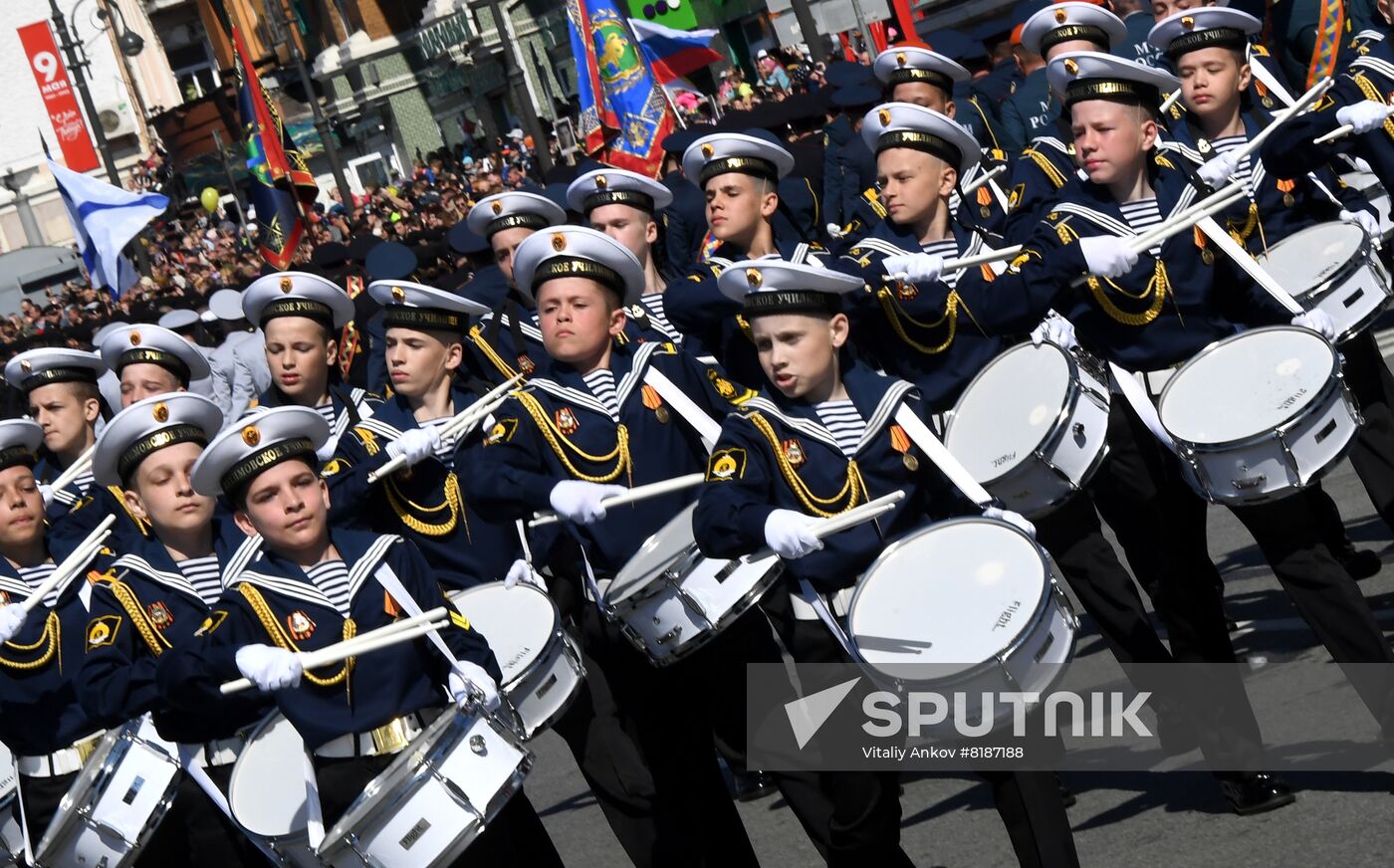 Russia Regions WWII Victory Day Celebrations