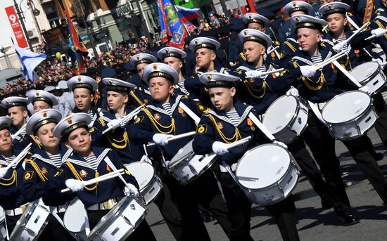 Russia Regions WWII Victory Day Celebrations