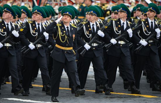 Russia WWII Victory Day Parade