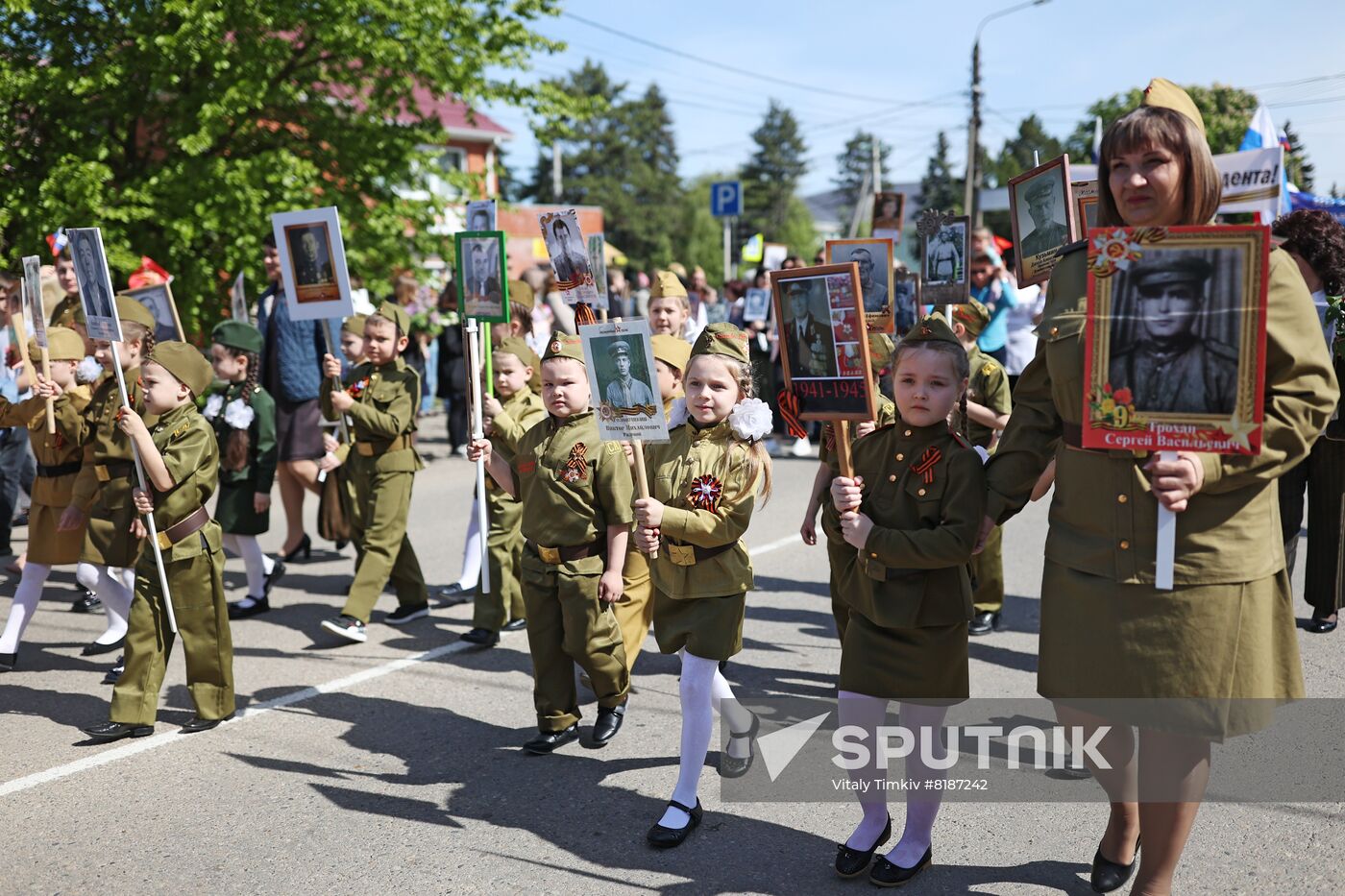 Russia Regions WWII Immortal Regiment March
